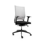 Bureaustoel Sedus Quarterback 2 Grijs/Zwart originele stof - Re - Use24Bureaustoelen