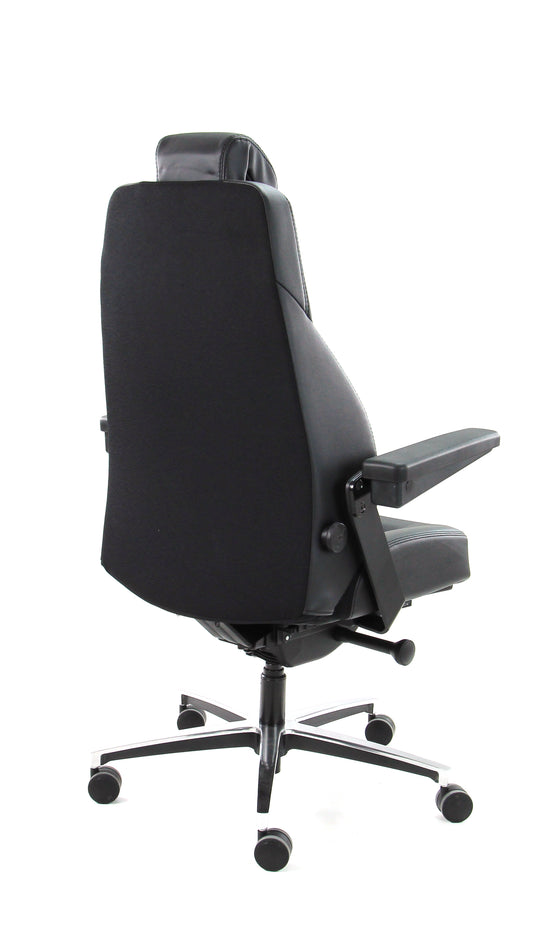 B1 Mix Met Opklapbare Armrest - Mirage en Leer Zwart