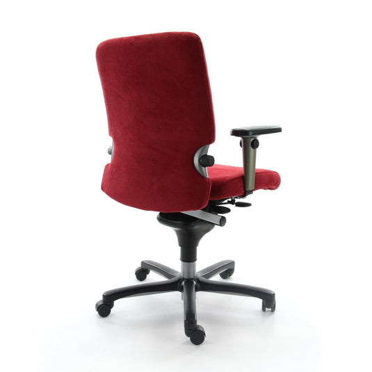 Haworth Comforto 77 NPR Regain Rood Refurbished Bureaustoel - Re-Use24Bureaustoelen