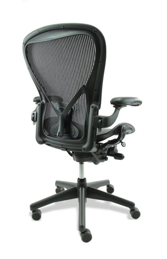 Herman Miller Aeron "B" Posturefit Bureaustoel - Re - Use24Bureaustoelen