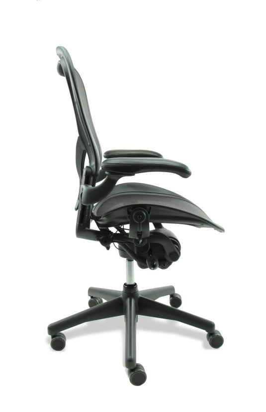 Herman Miller Aeron "B" Posturefit Bureaustoel - Re - Use24Bureaustoelen
