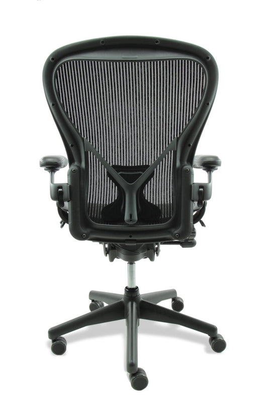 Herman Miller Aeron "B" Posturefit Bureaustoel - Re - Use24Bureaustoelen