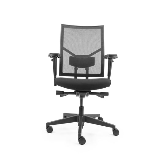 Re - Use24 686s Black Edition Ergonomisch Refurbished Bureaustoel - Re - Use24Bureaustoelen