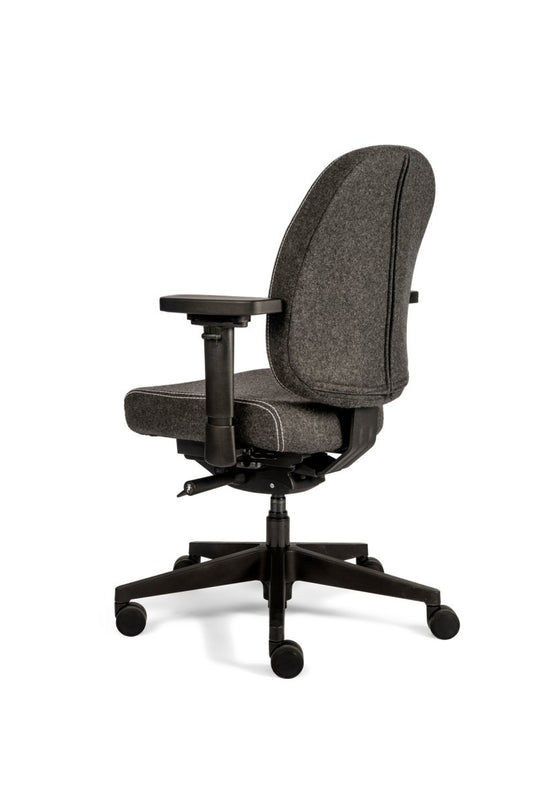 Refurbished Therapod X Compact 603 Donkergrijs - Re - Use24Bureaustoelen