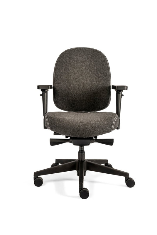 Refurbished Therapod X Compact 603 Donkergrijs - Re - Use24Bureaustoelen