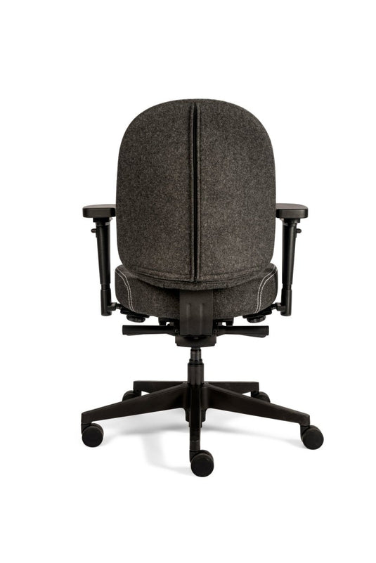 Refurbished Therapod X Compact 603 Donkergrijs - Re - Use24Bureaustoelen