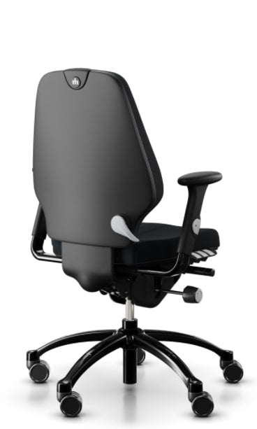 RH Logic 300 nieuwe stof zwart ( Black Edition ) - Re-Use24Bureaustoelen