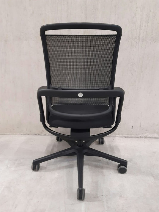 Rode & Grahl Xenium Mirage Zwart Refurbished Bureaustoel - Re-Use24Bureaustoelen