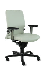 Haworth comforto 77 NPR bureaustoel Kunstleder Wit - Re-Use24