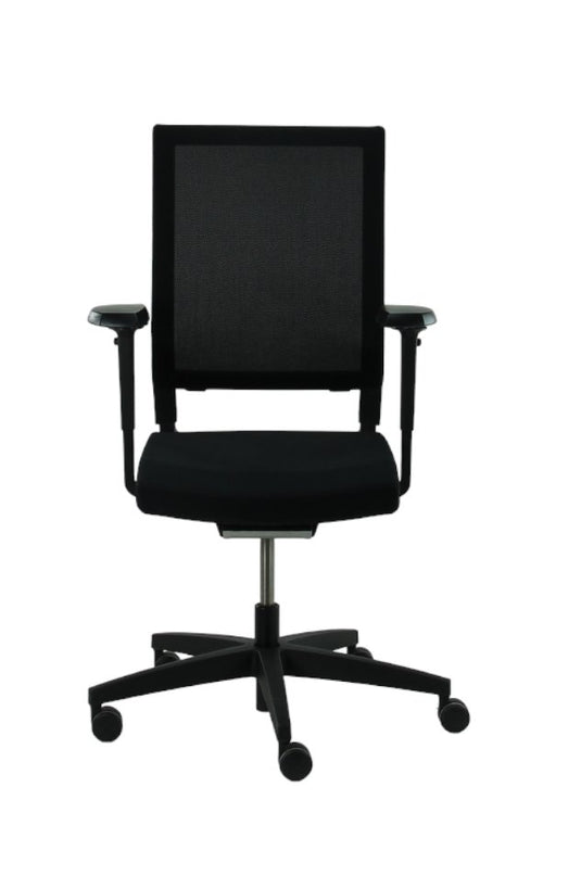 Refurbished Bureaustoel Viasit Impulse, rug in mesh - Re-Use24